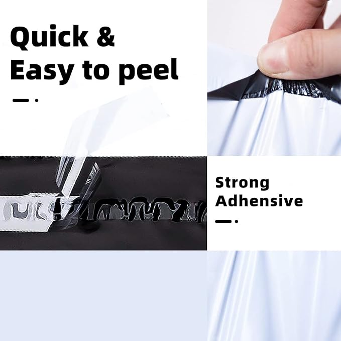 POLYSELLS 200 pcs 24x24 Inches White Poly Mailers Shipping Envelopes, Strong - Image 3
