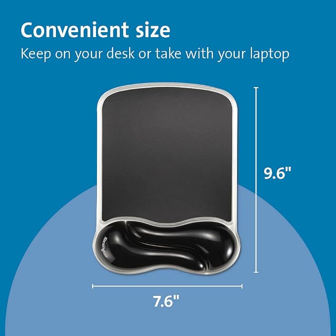 Kensington Duo Gel Wave Mouse Pad & Wrist Rest - Image 2