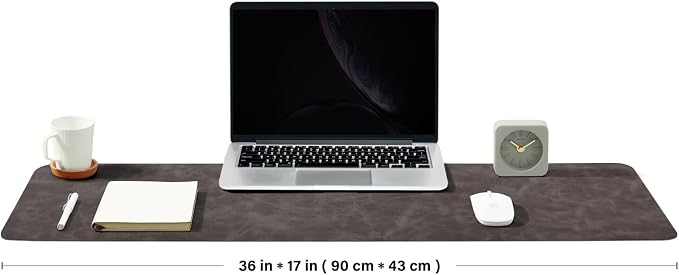 Distressed Leather Desk Mat - Image 2