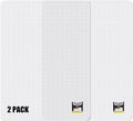 Kuyal Office Chair Mat for Carpet, 2 Pack 36x 48 Clear Heavy Duty Computer by Kuyal