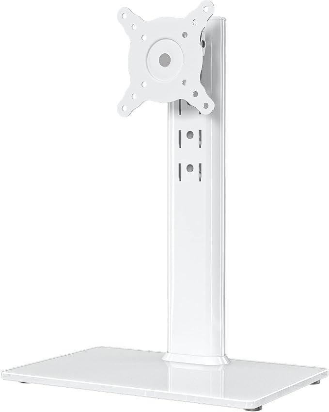 Hemudu Single LCD Computer Monitor Free-Standing Desk Stand Riser by HEMUDU
