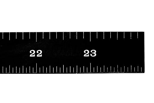 PEC Tools 24" Flexible Machinist Rule, Stainless Steel Ruler - Image 4