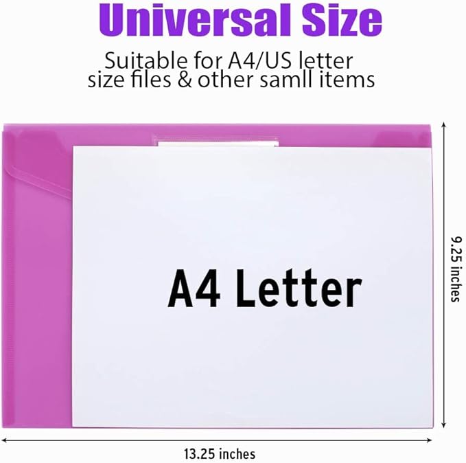 Sooez 5 Pack File Folders, Folder - Image 5