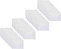 9x7 Clear Plastic Envelopes Hook Loop Closure Receipt Stickers Storage Holder by YESSART
