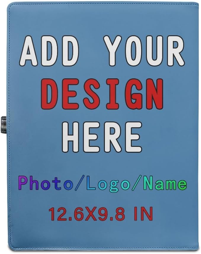 Personalized Padfolio with Logo Photo Name, Custom Business Portfolio Folder - Image 2
