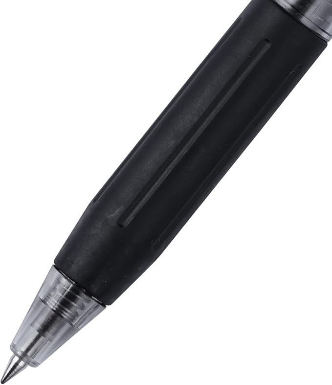 EYEYE G-103 Black Gel Pens 0.7mm, 10 Pack Retractable Medium Point Ballpoint - Image 2
