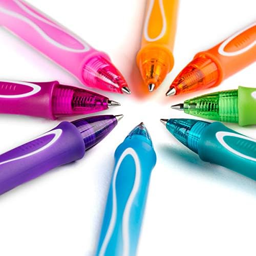 BIC Gel-Ocity Quick Dry Gel Pens, Medium Point Retractable Gel Pen, 12-Count- - Image 6