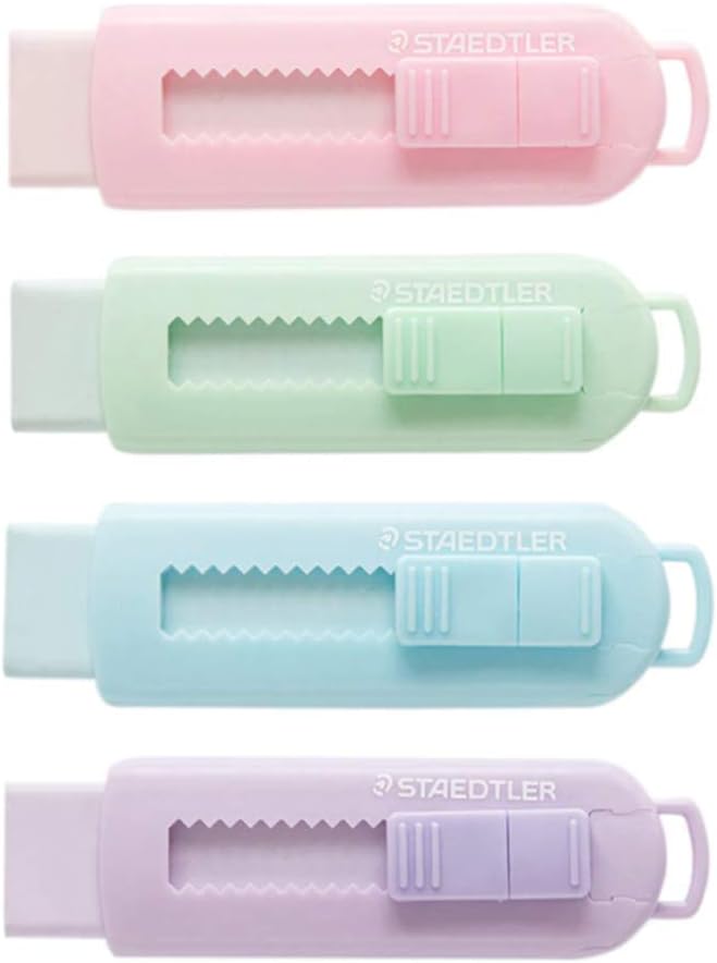 Staedtler Sliding Retractable Pencil Eraser by Staedtler