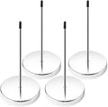 4pcs Desk Receipt Holder Bill Fork Receipt Spike Stick Silver Restaurant Check by HRLORKC