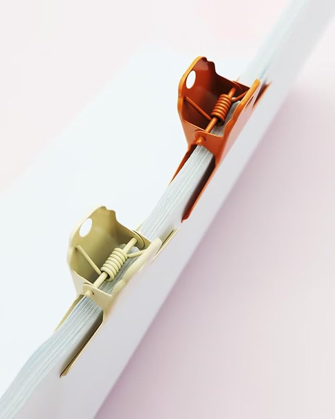 2PCS Extra Large Binder Clips Metal Bulldog Clip Large Paper Clamp Holder - Image 4