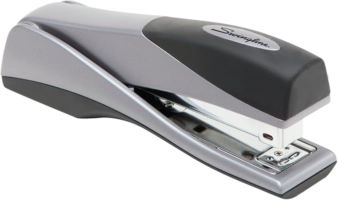 Swingline Stapler, Jam Free, Optima Grip Full Size, Ergonomic Cushion, 25 Sheet - Image 3