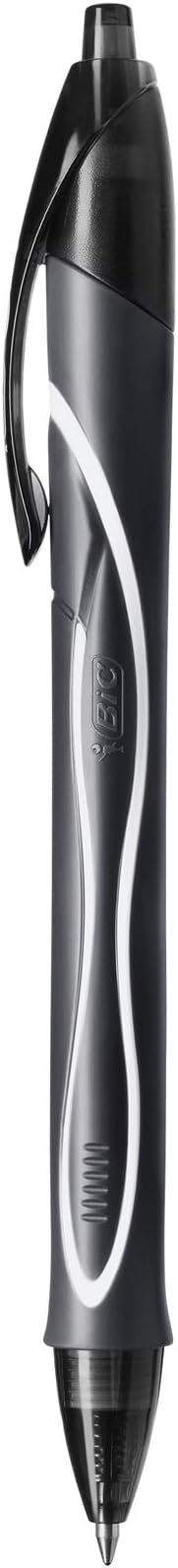 BIC Gel-Ocity Quick Dry Gel Pens, Medium Point Retractable, 12-Count- Pack of 18 - Image 3