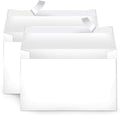 Amazon Basics A9 Blank Invitation Mailing Envelopes, Peel & Seal, No Licking by AmazonBasics