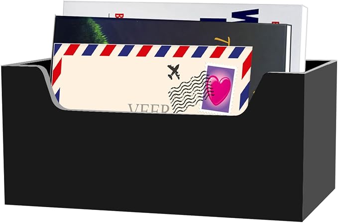 Acrylic Mail Holder Organizer Box - Image 5