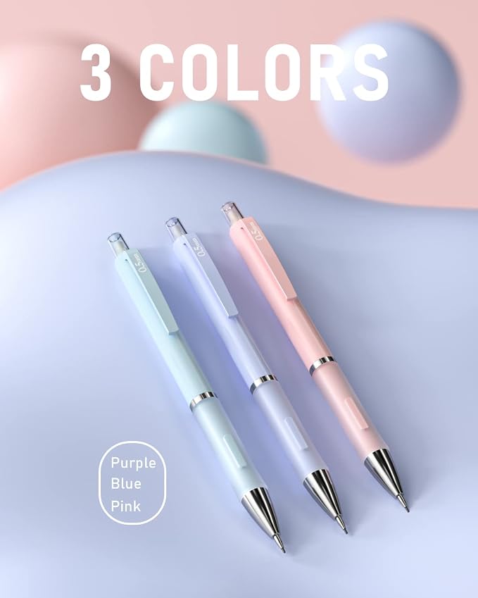 Nicpro 6PCS Pastel Mechanical Pencil Set - Image 2