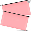 2 Pieces Money Bags with Zipper, 11x6.1 inch Money Pouch, Bank Bag, Cash Bag by Joyberg