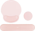 MOSISO Wrist Rest Support for Mouse Pad&Keyboard Set, Circle Curved Ergonomic by MOSISO