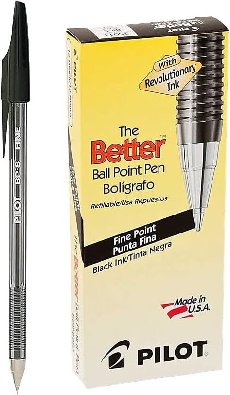 Pilot The Better Ball Point Pen, Refillable & Retractable Ballpoint Pens - Image 2