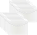 EOOUT 14pcs Plastic Envelopes, Letter Size, A4 Size, Waterproof Plastic File by EOOUT