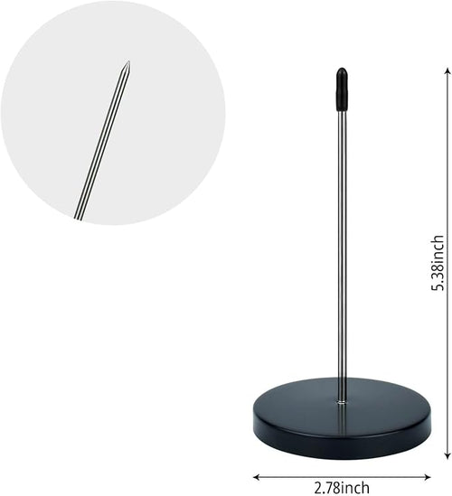1 Pcs Ticket Spike, Receipt Spike Holder, Metal Bill Memo Holder - Image 2