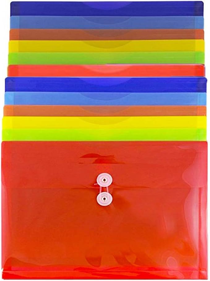 JAM PAPER Plastic Envelopes by JAMPaper