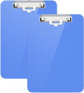 Hongri Plastic Clipboard with Pen Holder, Nurses and Women, Low Profile Clip by Hongri