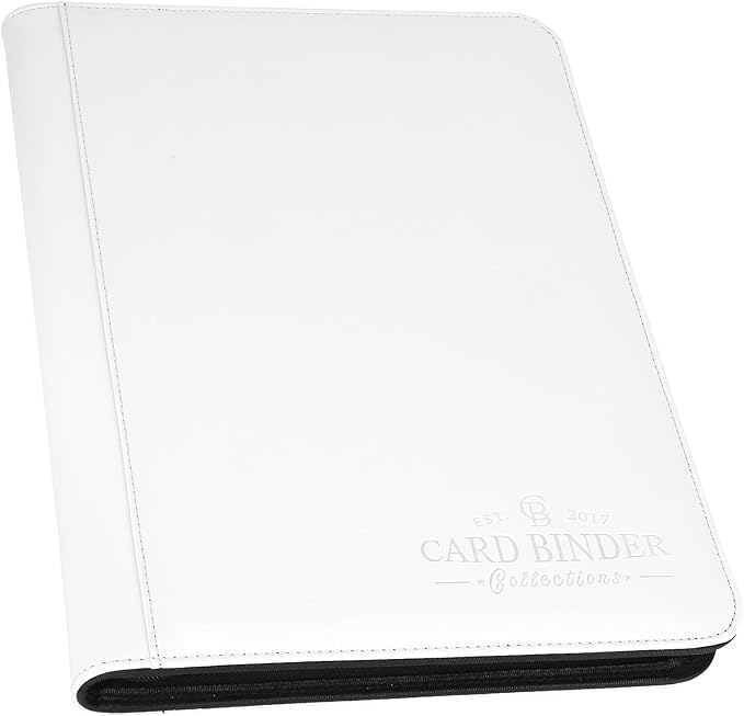 Trading Card Binder, Card Collection Binder Album Folder by Foalgo