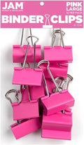 JAM PAPER Colorful Binder Clips by JAMPaper
