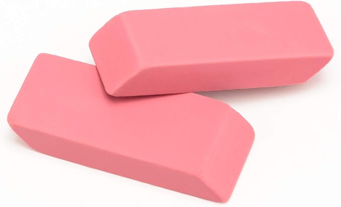 Amazon Basics Rectangular Erasers - Image 3