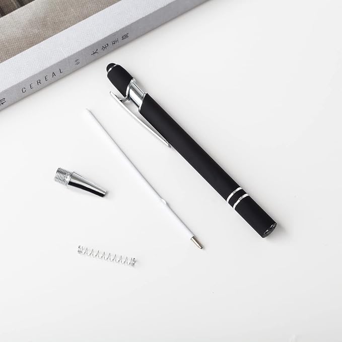 PASISIBICK 12-Piece Black Ballpoint Pen - Image 7