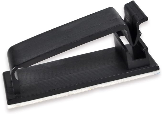 Cable Clips, Ethernet Cable Organizer, Conwork Adhesive Wire Management Clamps - Image 2