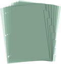 3 Ring Dark Green Binder Dividers by KALIONE