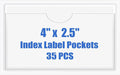 Origin-Joy 35 PCS Self Adhesive Index Card Pockets by Origin-Joy