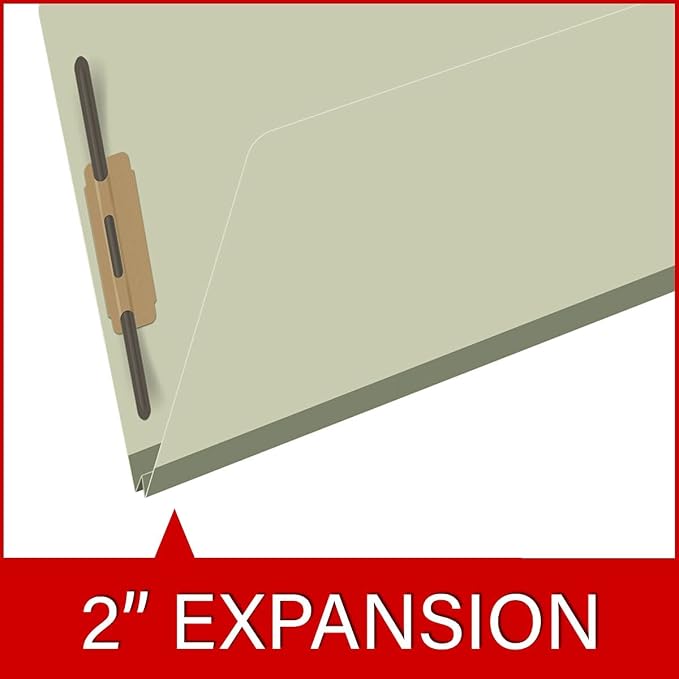 Ecom Folders End Tab Pressboard File Folders | Legal Size 25 Pt Stock - Image 7