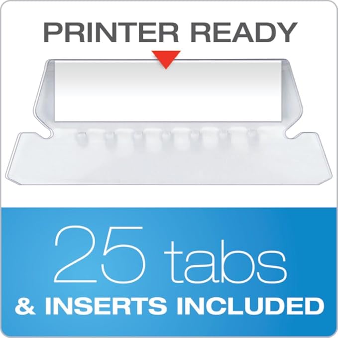 Pendaflex Hanging File Folders, 25 Pack, Letter Size, Reinforced, 5 Tab - Image 7
