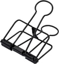 Extra Large Binder Clips 2 Inch, Clamps Black by zoohot