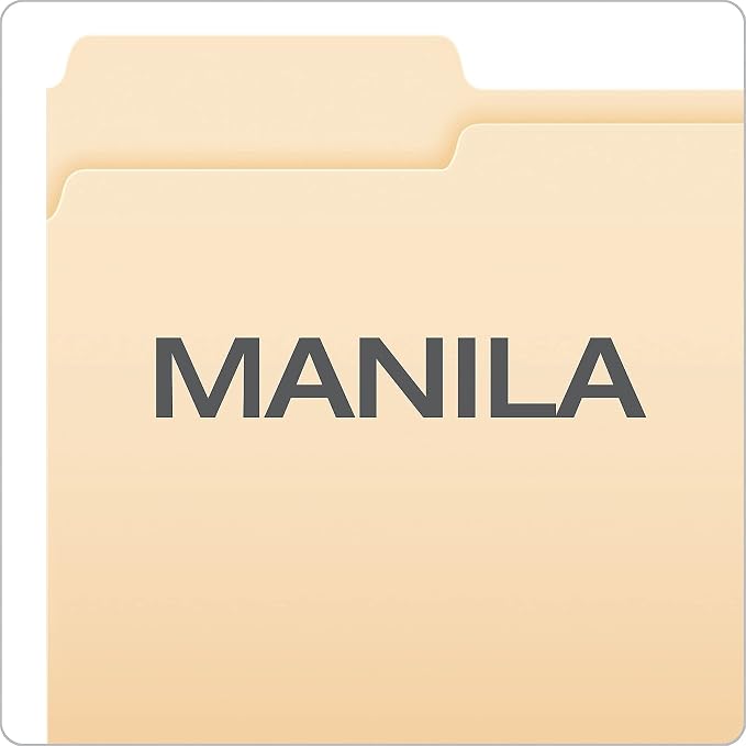 Pendaflex Double Stuff File Folders, Letter Size, 1/3 Cut - Image 5