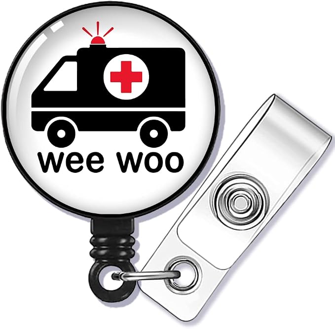 Wee Woo Badge Reel Retractable by GEYGIE