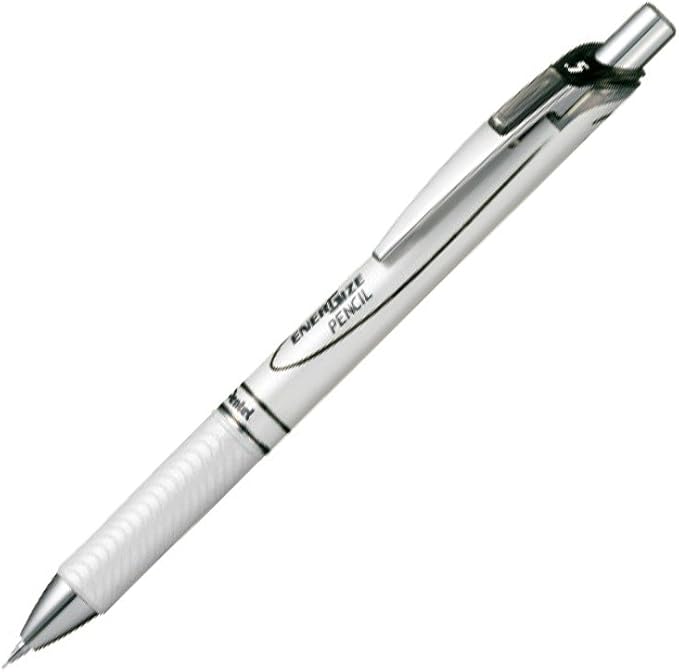 Pentel Mechanical Pencil, Pearl White & Black by PentelofAmerica