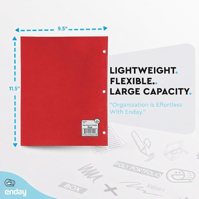 Folders with Pockets, Two Pockets File - Image 2