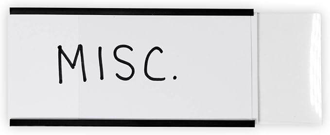 SmartSign Magnetic 'C' Channel Label Holders | 2" x 4" - Image 6
