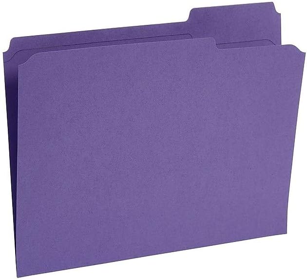 Staples Reinforced File Folders, Letter Size, 3‑Tab Design, Heavy‑Duty - Image 3