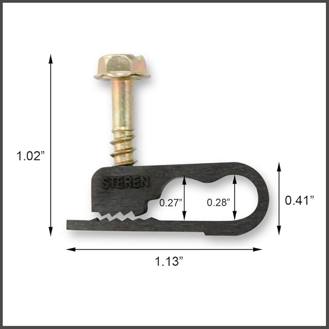 STEREN Coaxial Cable Clips - Image 3