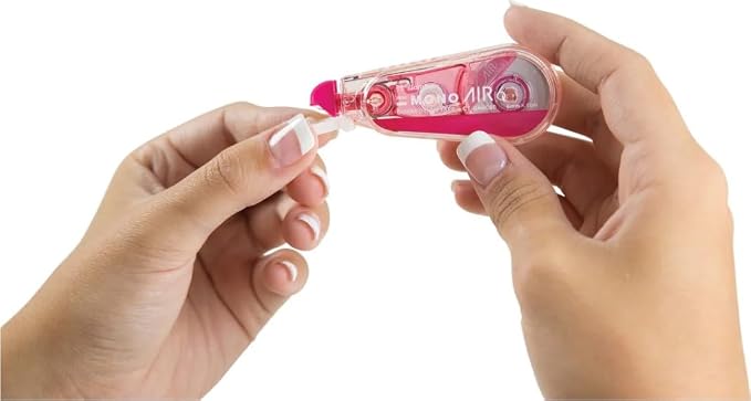 Tombow - Mono Air Correction Tape - White Tape, Skip Free Application 6 Pack - Image 4