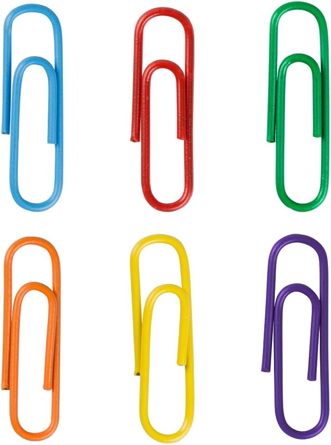 JAM PAPER Colorful Standard Paper Clips - Image 2