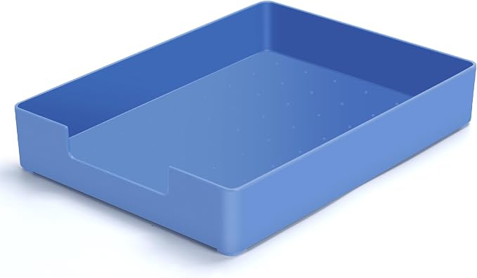Letter-Size Tray Desk Letter Tray Paper Tray, Sturdy Heavy-Duty Plastic Printer by AZFUNN