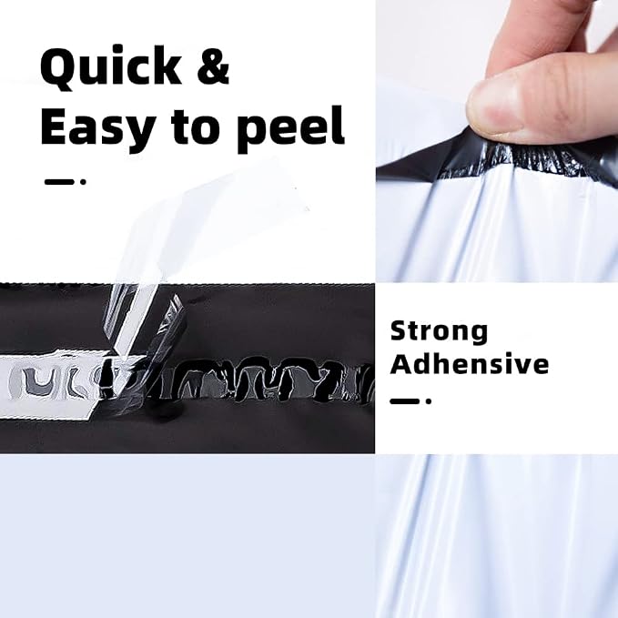 POLYSELLS 1000 pcs 12x15.5 Inches White Poly Mailers Shipping Envelopes - Image 2