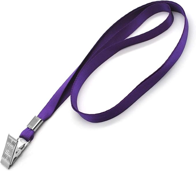 Bird Fiy Black Lanyards 100 Pack 34" Premium Lanyard Bulldog Clips Bulk Nylon - Image 4