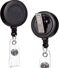 QREEL - 25 Pack - Retractable ID Name Badge Holder Reels by QREEL