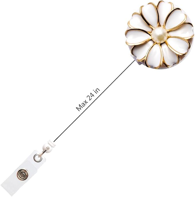 Retractable Badge Holder, ID Badge Reel - Image 3